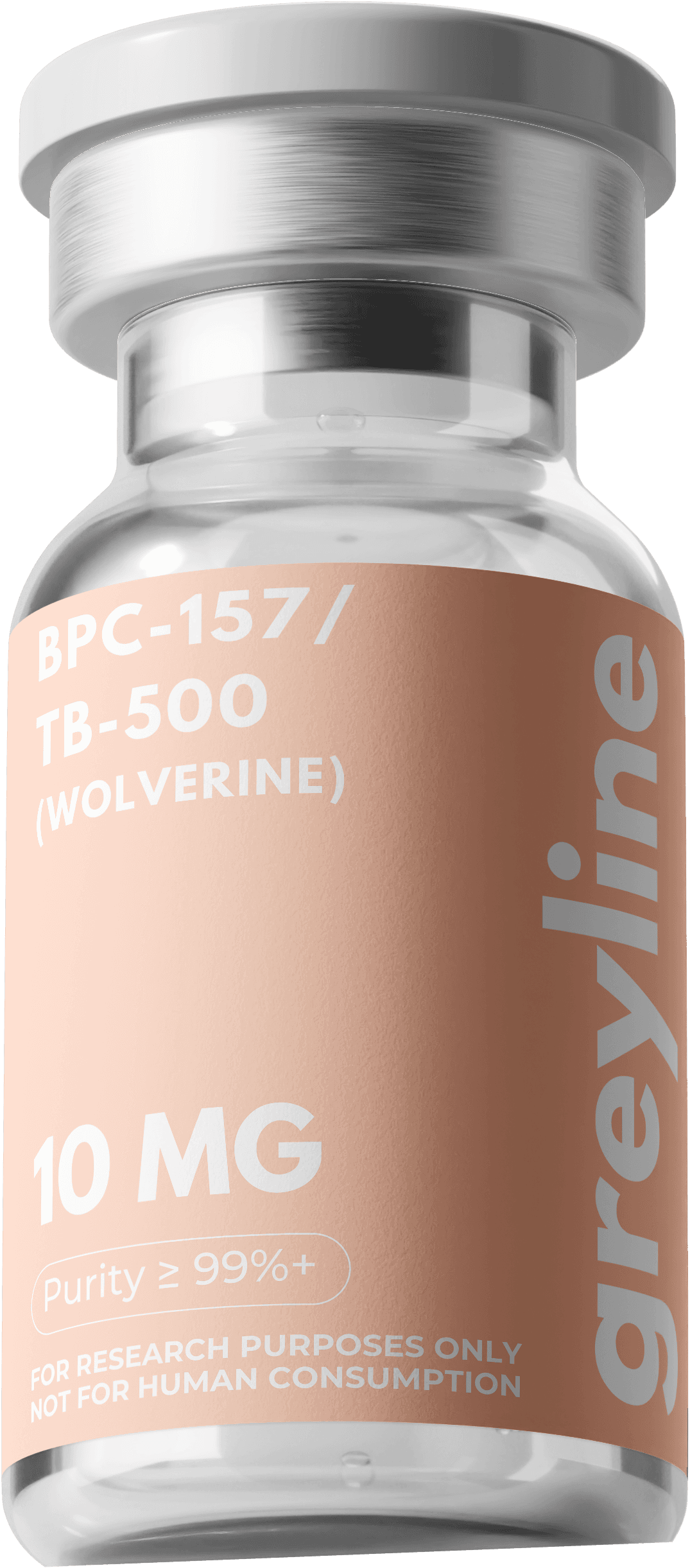 BPC-157 / TB-500 Wolverine GREYLINE research vial